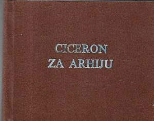 ciceron za arhiju