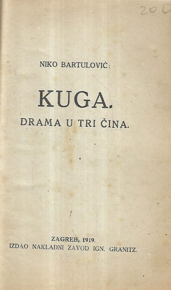 niko bartulović: kuga