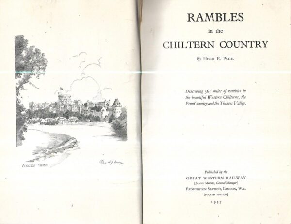 hugh e.page: rambles in the chiltern country