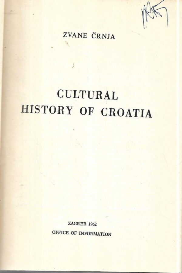 cultural history of croatia