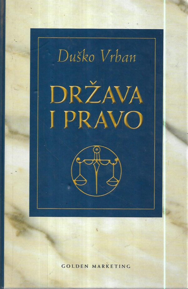 duško vrban: država i pravo