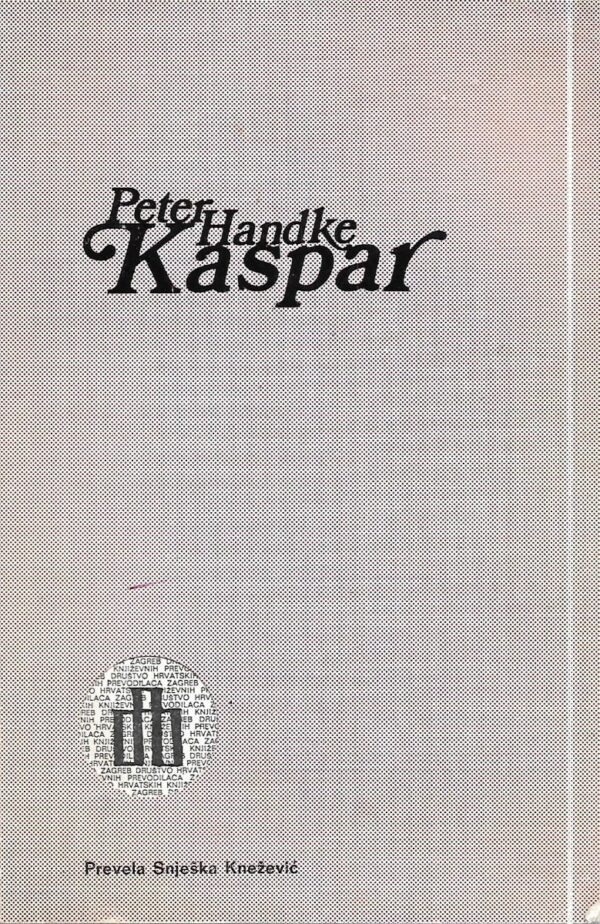 peter handke: kaspar