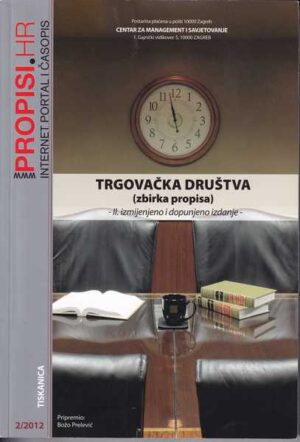 trgovačka društva, zbirka propisa