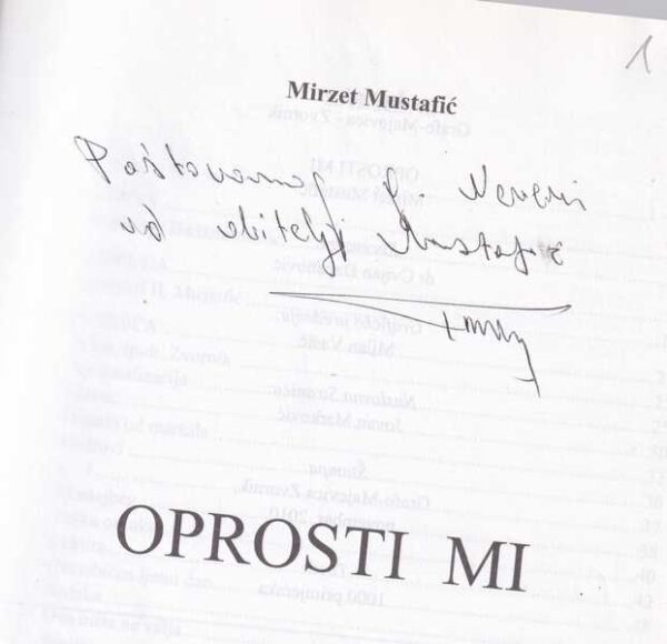 mirzet mustafić: oprosti mi