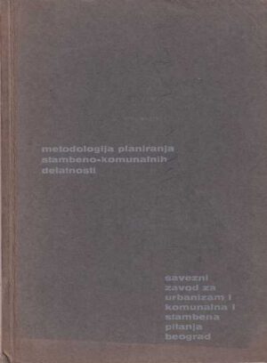 metodologija planiranja stambeno-komunalnih delatnosti