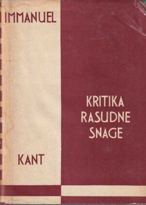 immanuel kant: kritika rasudne snage