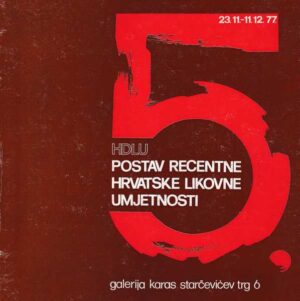 hdlu-postav recentne hrvatske likovne umjetnosti