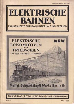 siemens-schuckert: elektrische bahnen