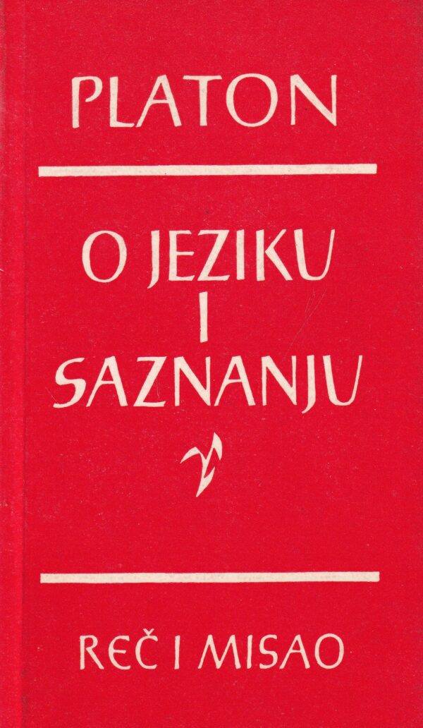 platon: o jeziku i saznanju