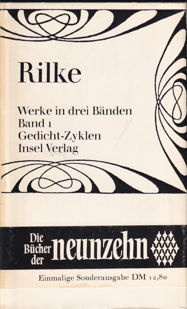 rilke: werke in drei banden