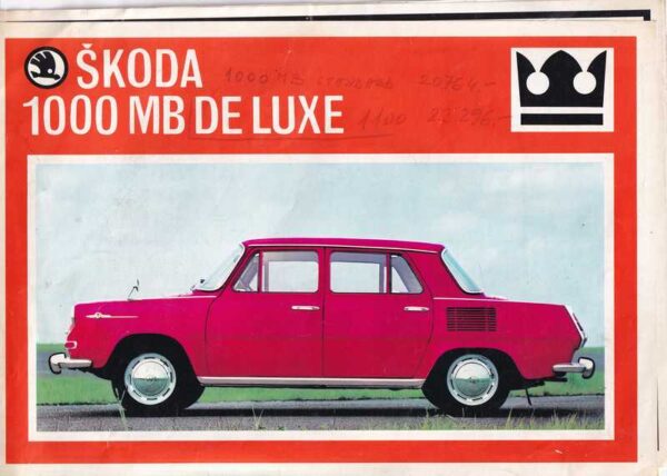 Škoda 1000 mb de luxe