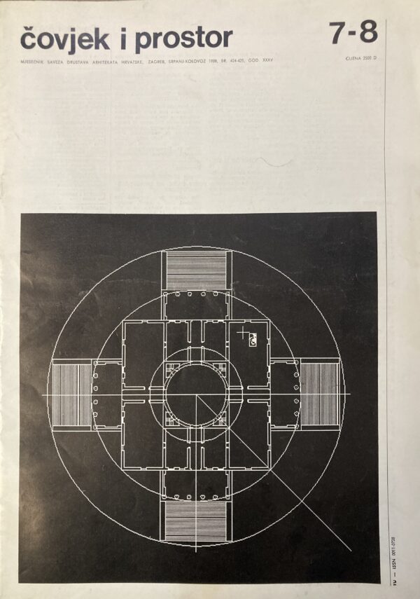čovjek i prostor, broj 7-8, 1988.