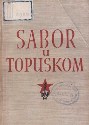 vladimir nazor: sabor u topuskom