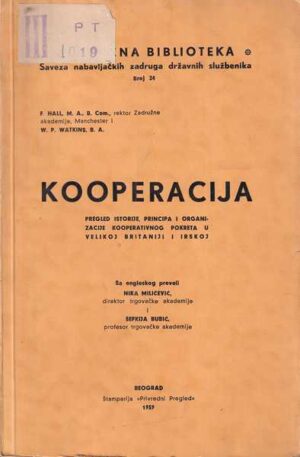 f.hall i w.p. watkins: kooperacija