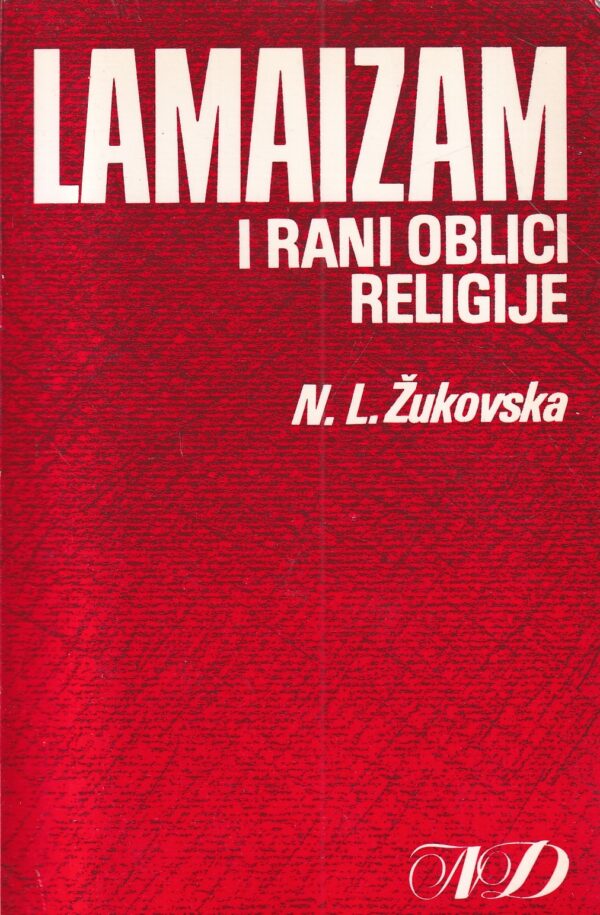 n. l. Žukovska: lamaizam i rani oblici religije