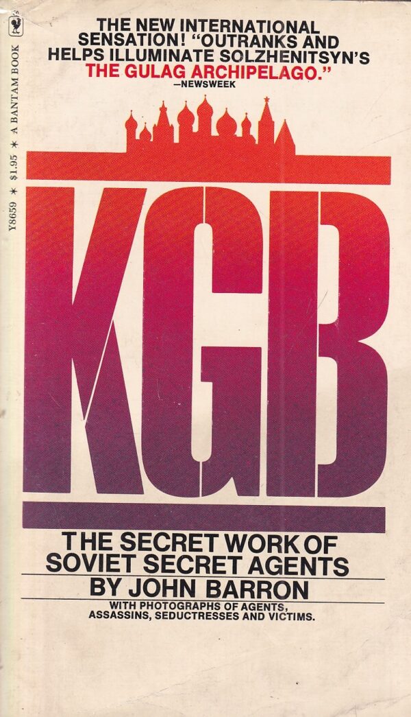 john barron: kgb - the secret work of soviet secret agents