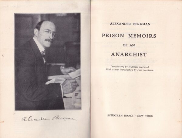 alexander berkman: prison memoirs of an anarchist