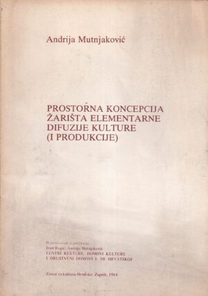 andrija mutnjaković: prostorna koncepcija žarišta elementarne difuzije kulture (i produkcije)