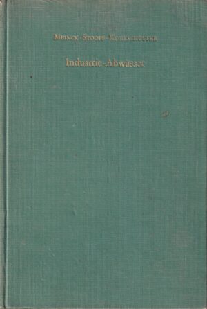 f. meinck; h. stooff; h. kohlschütter: industrie-abwässer