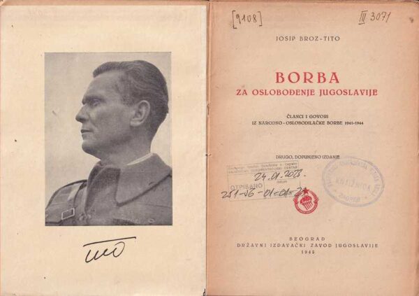 josip broz-tito: borba za oslobođenje jugolsavije