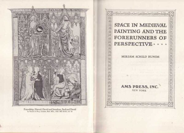 miriam schild bunim-space in medieval painting and the forerunners of perspective