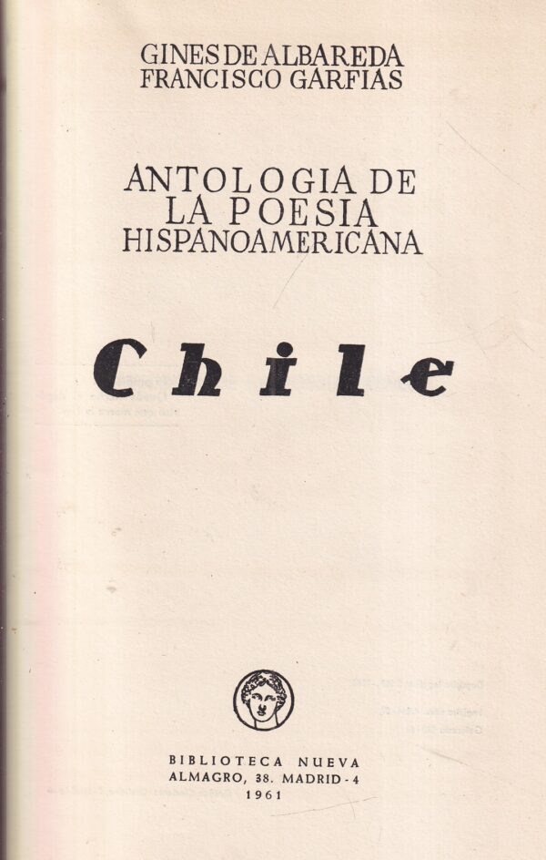 antologia de la poesia hispanoamericana - chile