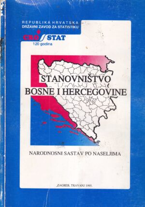 skupina autora: stanovništvo bosne i hercegovine - narodnosni sastav po naseljima