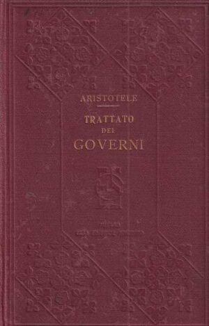 aristotele: trattato dei governi