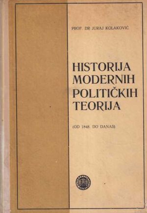 juraj kolaković: historija modernih političkih teorija