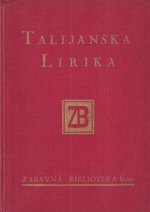 delorko, nizeteo (ur.): talijanska lirika