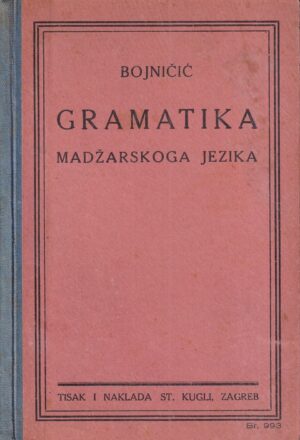 bojniČiĆ: gramatika madŽarskog jezika