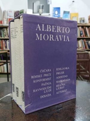 alberto moravia: odabrana djela (u 3 knjige)