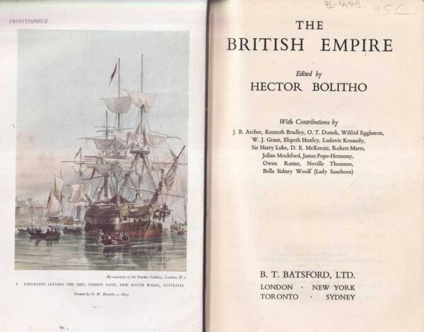hector bolitho (ur.): the british empire