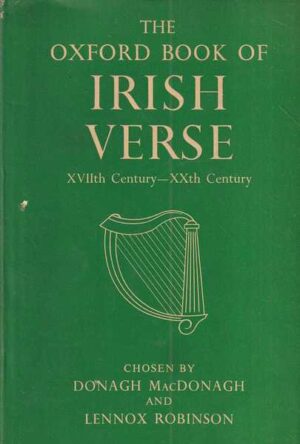 donagh macdonagh i lennox robinson: the oxford book of irish verse