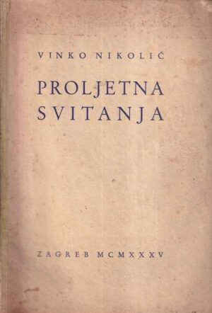 vinko nikolić: proljetna svitanja