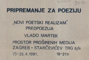 pozivnica josipu stošiću - pripremanje za poeziju