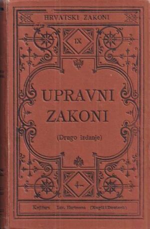 hrvatski zakoni ix upravni zakoni