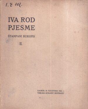 iva rod: pjesme