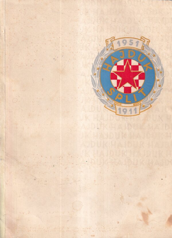 nogometni klub hajduk-split 1911-1951