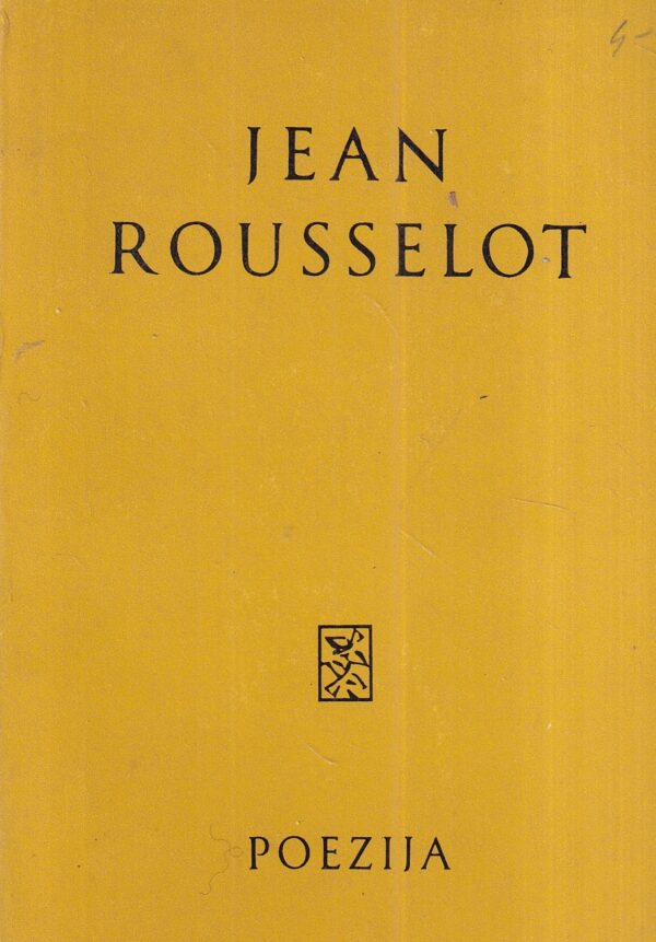 jean rousselot: poezija