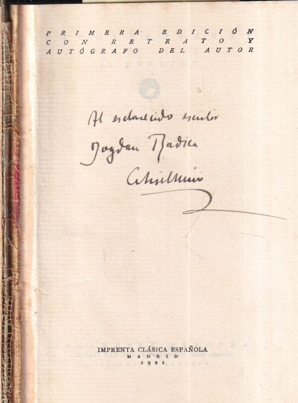 gabriel miro: nuestro padre san daniel (knjiga s potpisom)