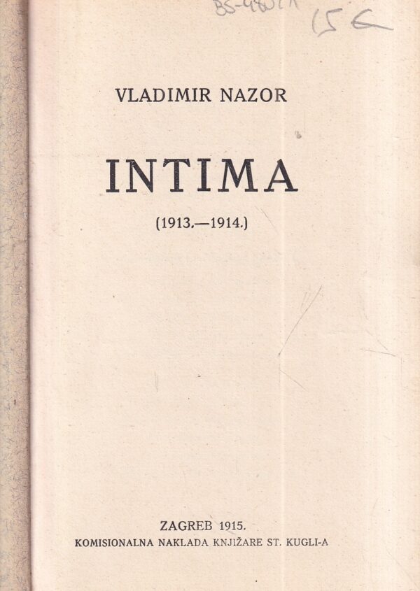 vladimir nazor: intima