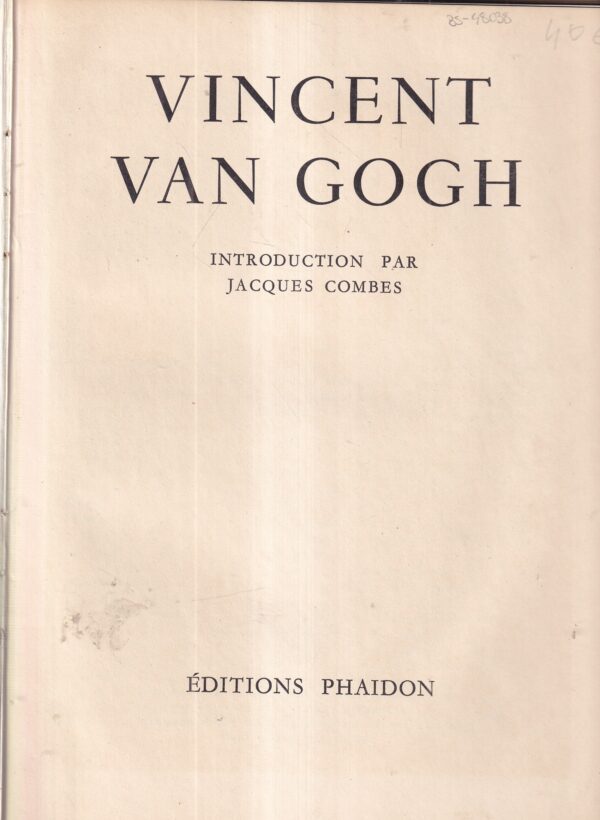 jacques combes: van gogh