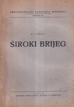 a. benac: Široki brijeg