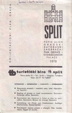 plan grada splita 1976