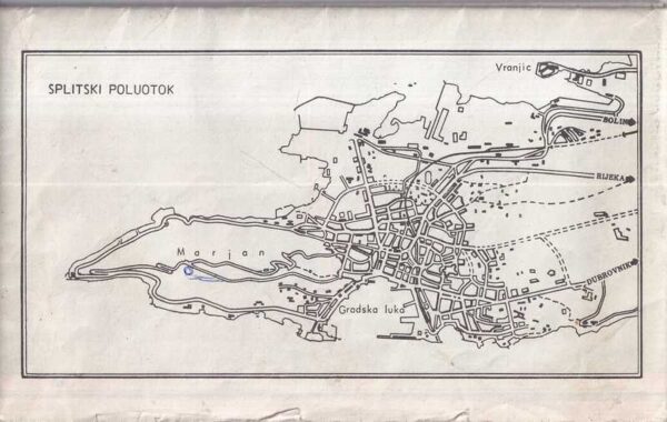 plan grada splita 1976