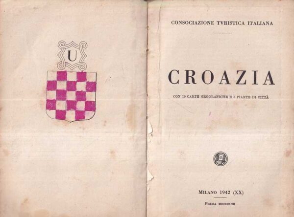 consociazione tvristica italiana croazia (prima edizione)