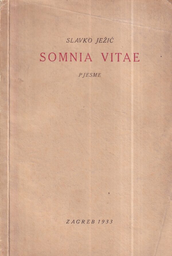 slavko ježić: somnia vitae