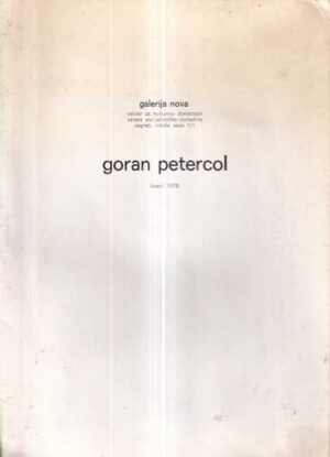 goran petercol: izložba 1978