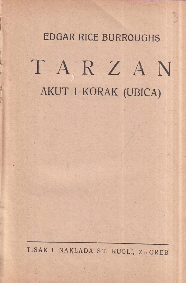 edgar rice burroughs: tarzan 1-3